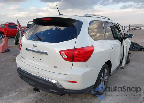 2018 Nissan Pathfinder Sl из США, поврежденный, VIN 5N1DR2MN4JC602520